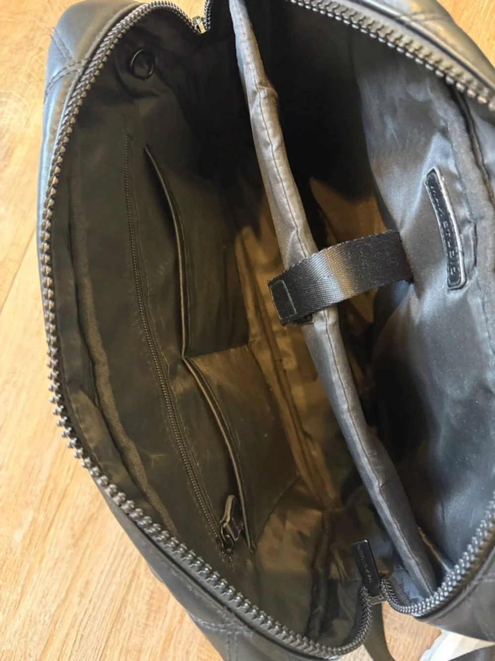 Max Studio Diamond Quilter Faux Leather Laptop Bag